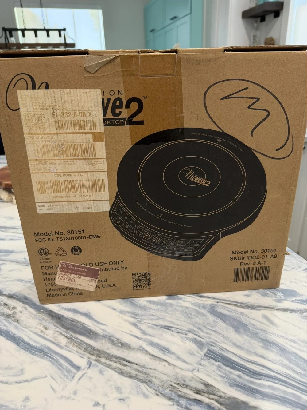 Brand New NuWave 30101 12.25 in Electric Induction Cookware